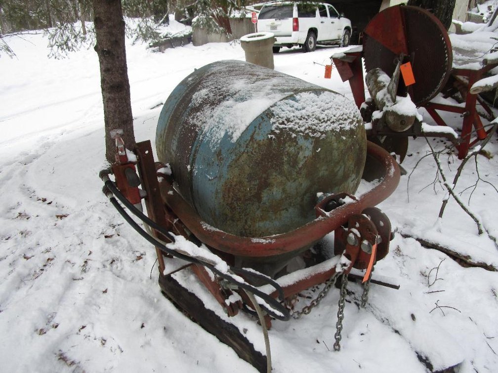 3-PT Mount Hydraulic Concrete Mixer