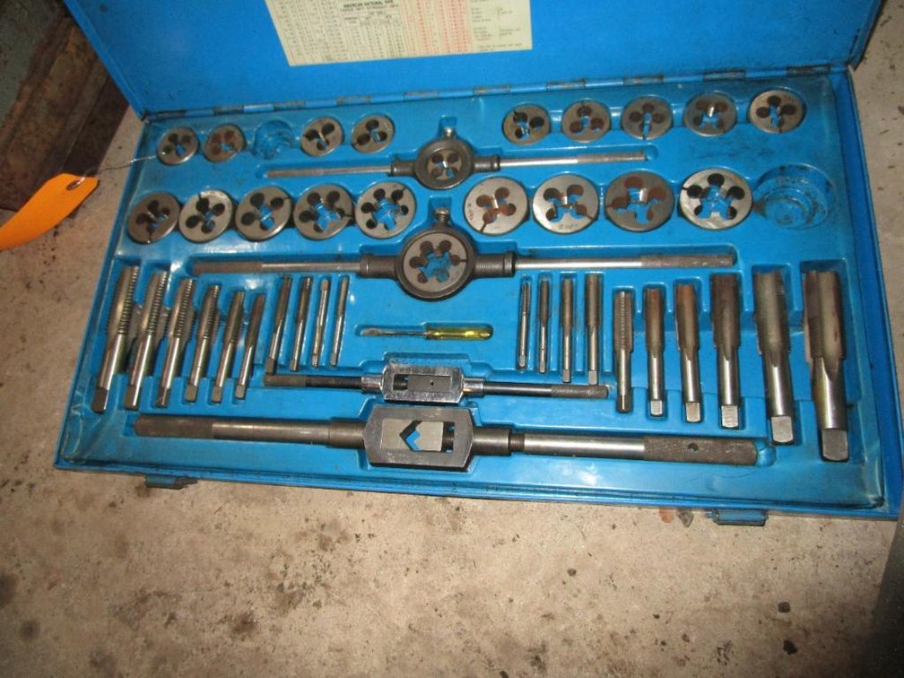 Continental 45-Piece Fine Pipe Tap/Die Set