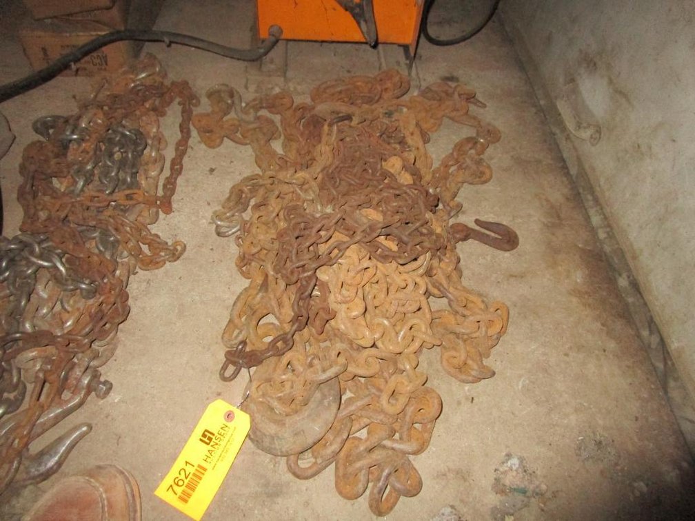 Pile of Chain, Various Lengths and Thicknesses