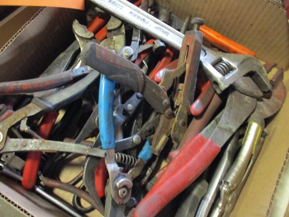 Box of Miscellaneous Tools