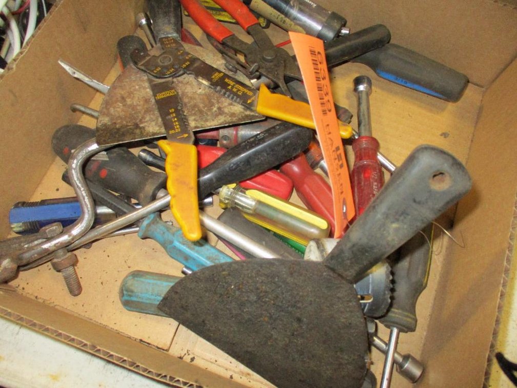 Box of Miscellaneous Tools