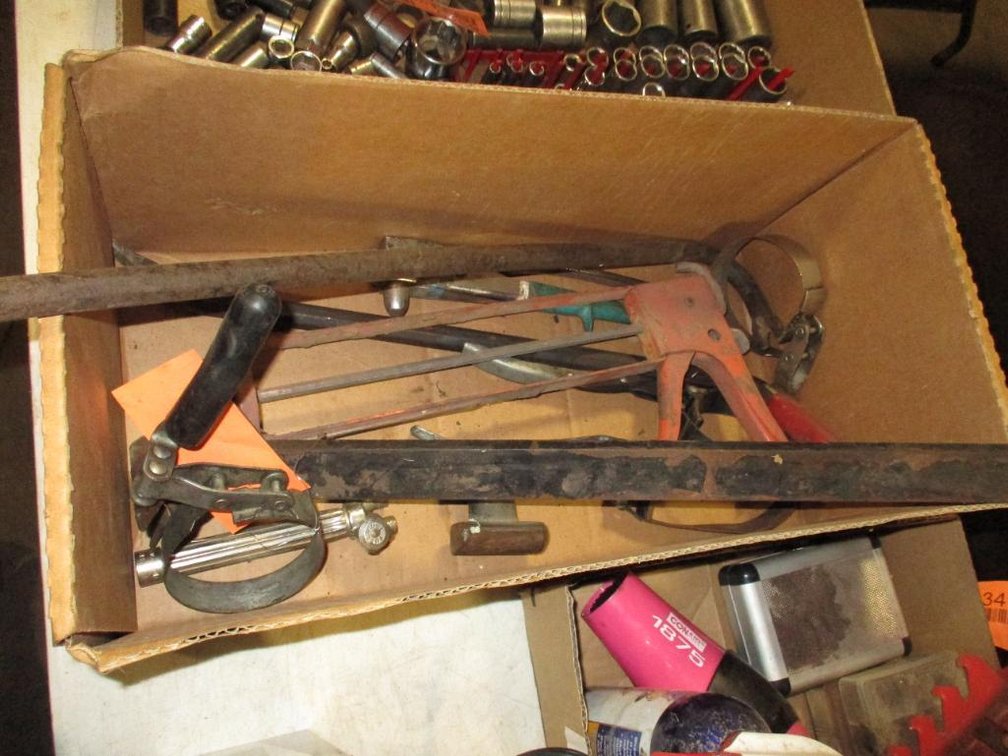 Box of Miscellaneous Tools
