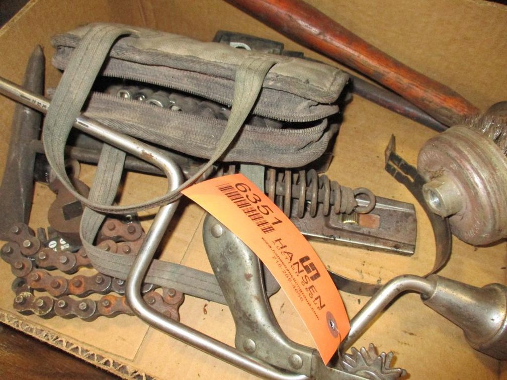 Box of Miscellaneous Tools