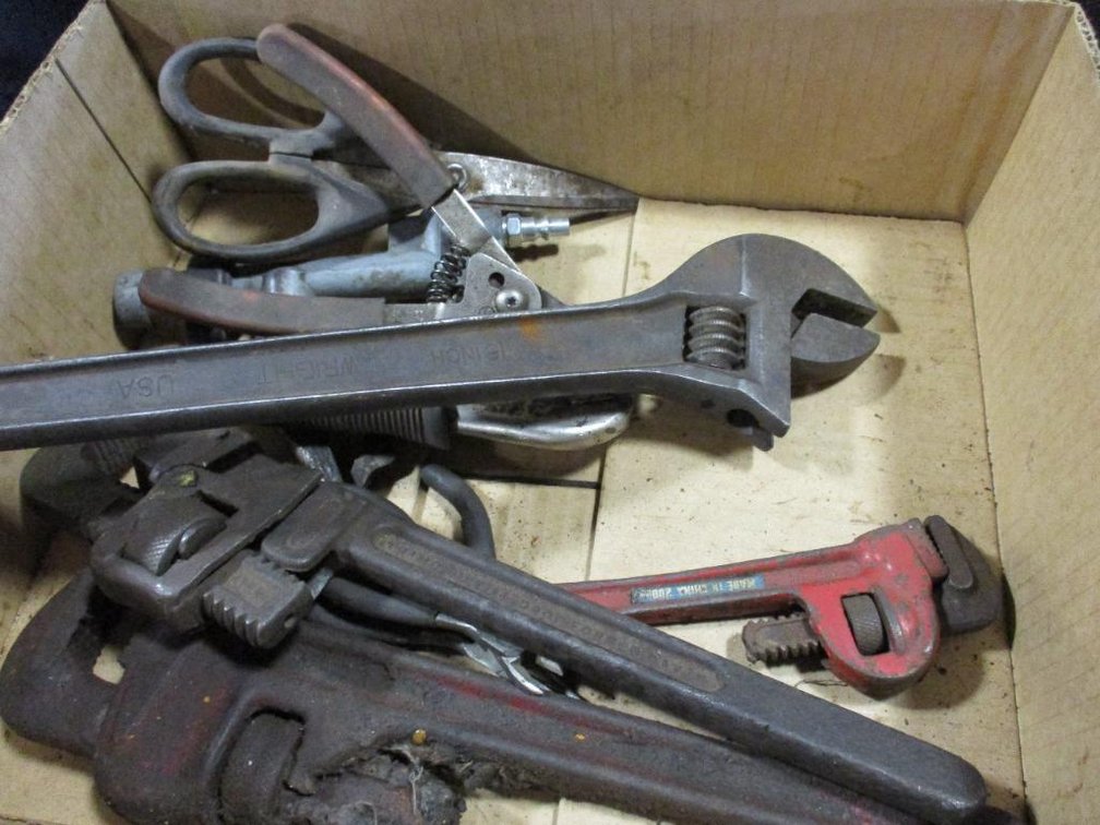 Box of Miscellaneous Tools