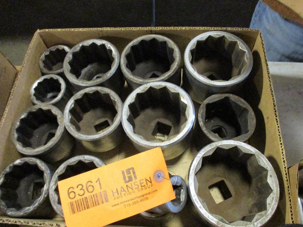 Box of Miscellaneous Sockets