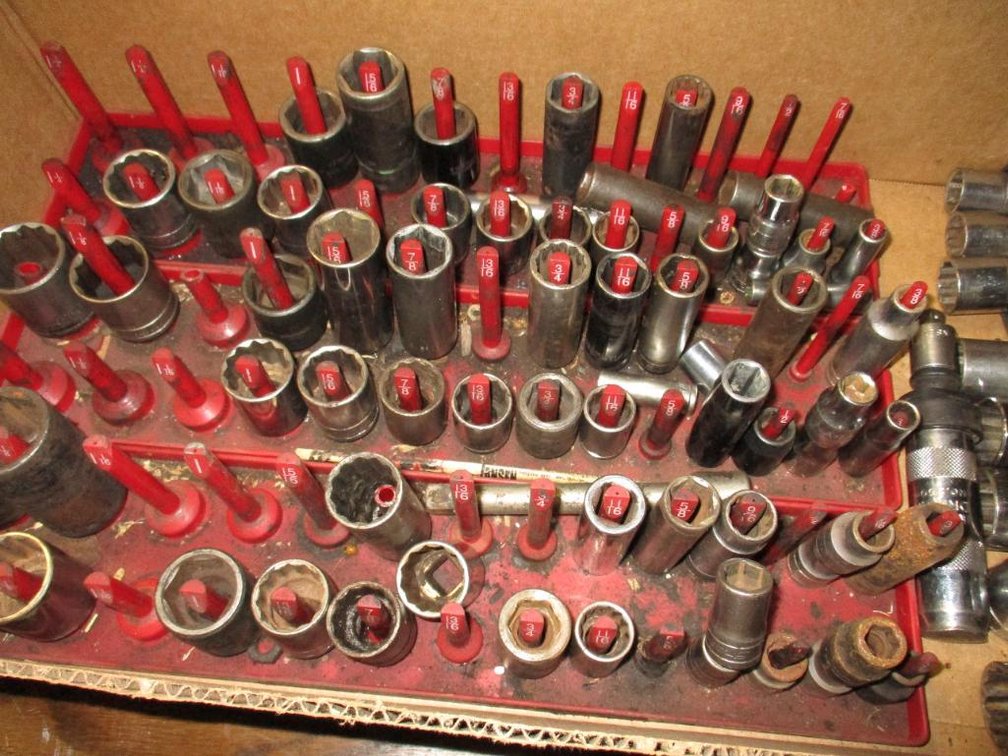 Box of Miscellaneous Sockets
