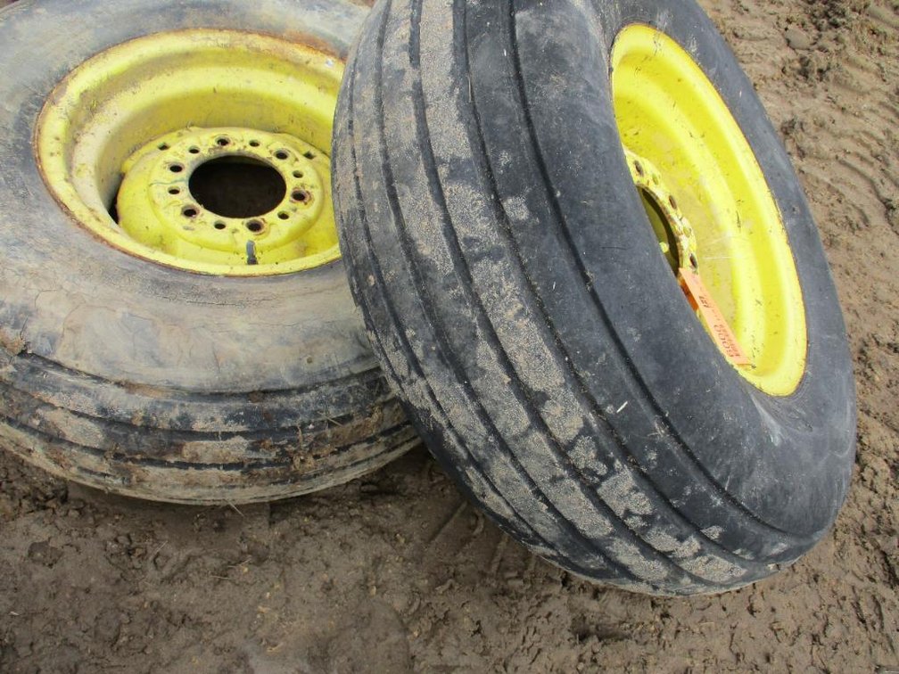 (2) Implement Tires and Rims
