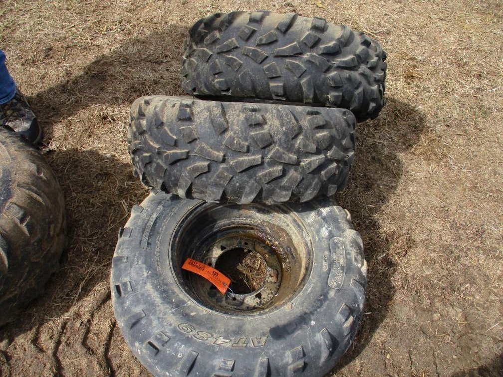 (4) Miscelleaneous ATV Tires