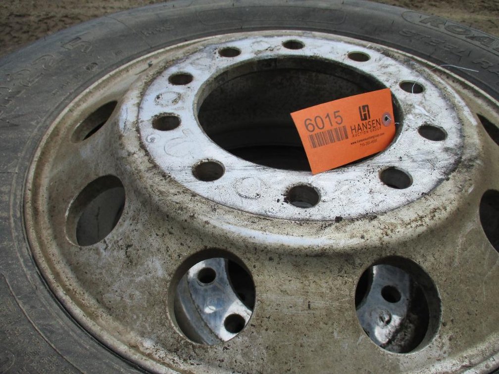 (3) Semi Tires and Rims