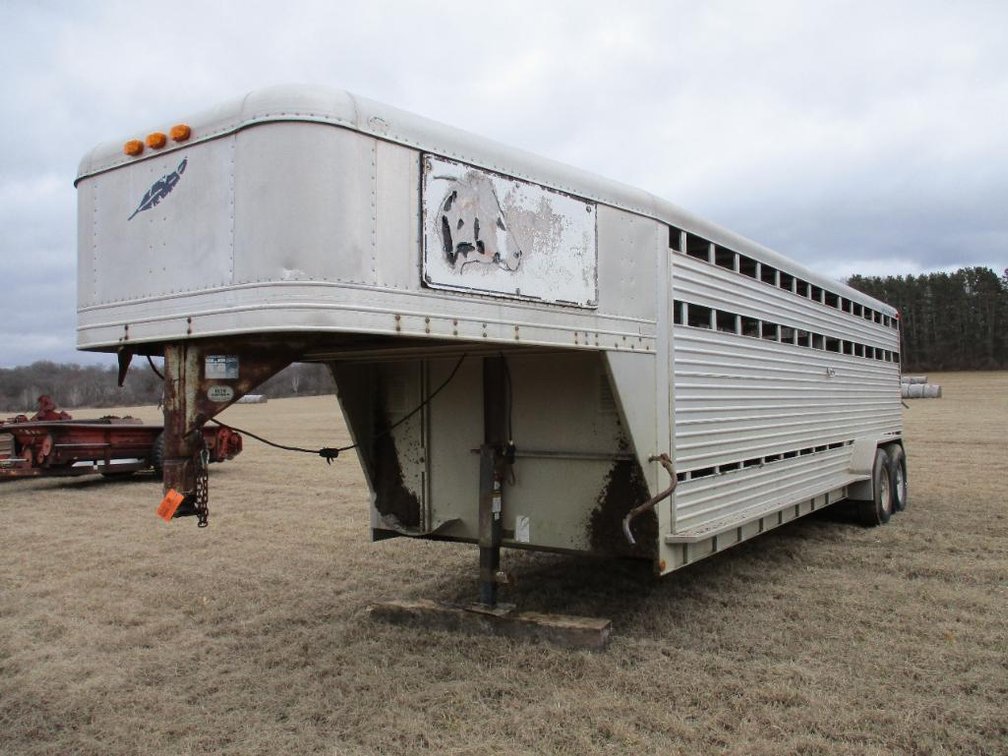 1990 Featherlite Cattle Trailer