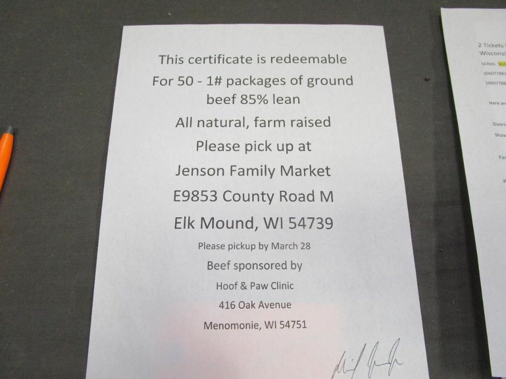 (50) 1# Packages 85% Lean Ground Beef