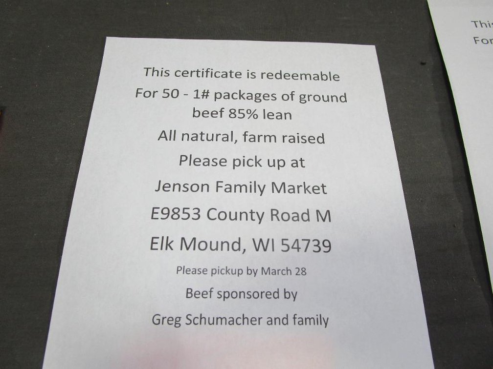 (50) 1# Packages 85% Lean Ground Beef