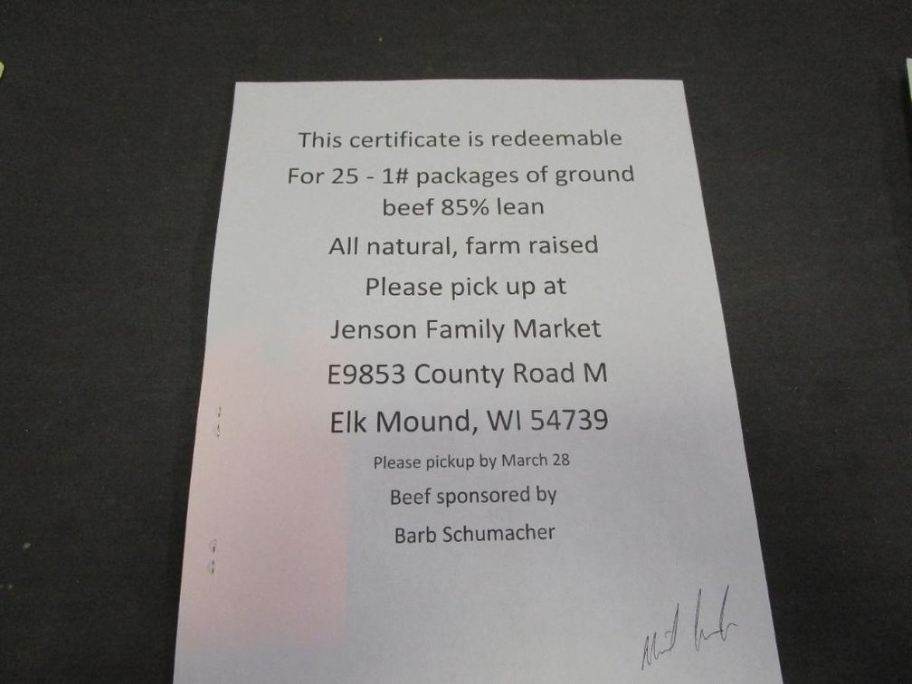 (25) 1# Packages 85% Lean Ground Beef