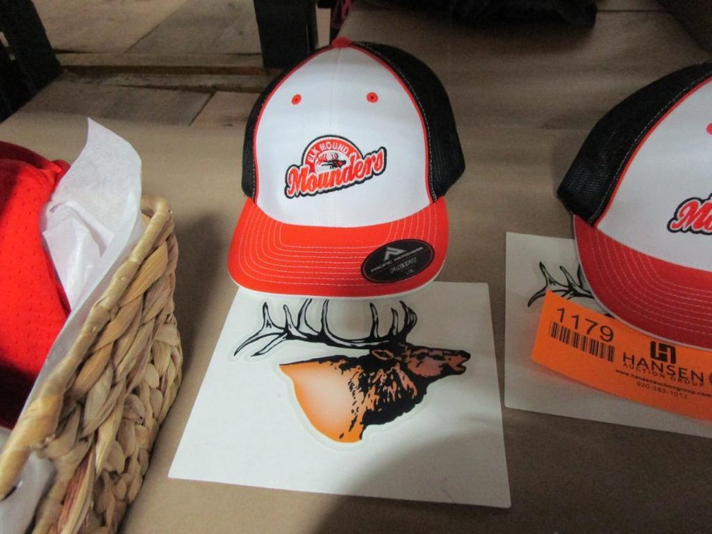 Elk Mound Mounders Hat and Decal
