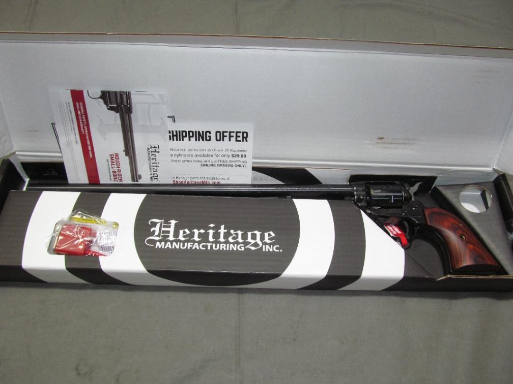 Heritage Model Rough Rider 22LR Revolver - SN 1BH334638