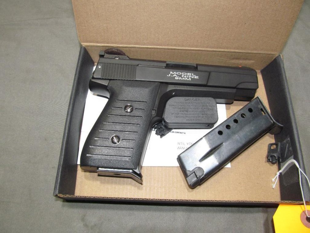 JA Industries Model JA Nine 9mm Pistol - SN 462089