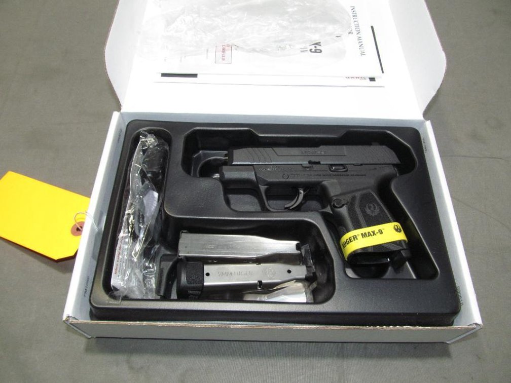 Ruger Model MAX9 9mm Pistol - SN 350040369