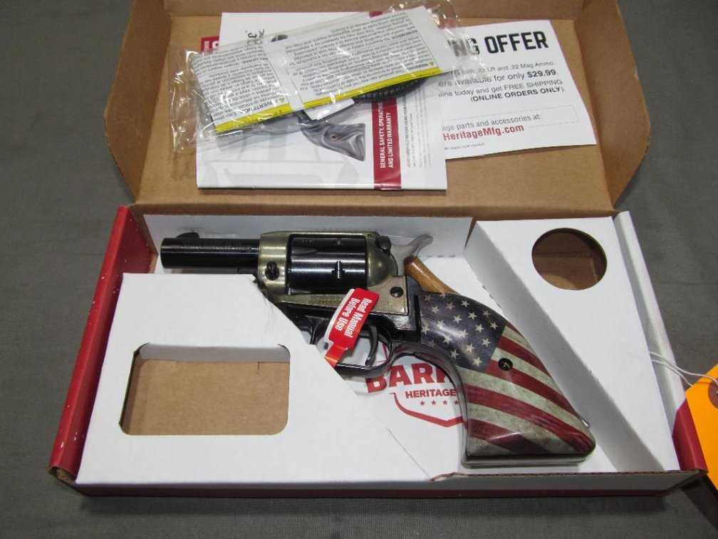 Heritage Model Barkeep 22LR Revolver - SN 1BH376350