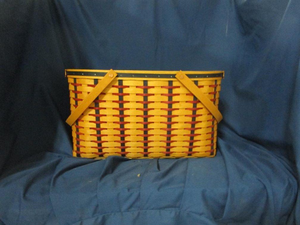 Large Oval Handled Longaberger Basket