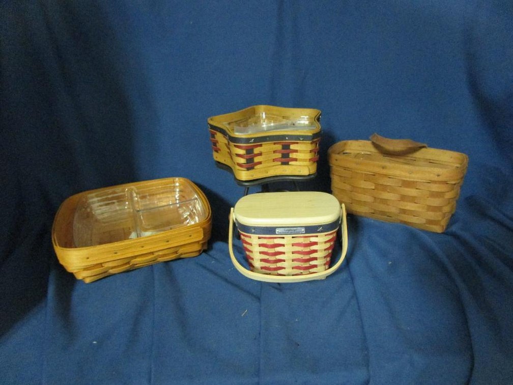 (5) Longaberger Baskets
