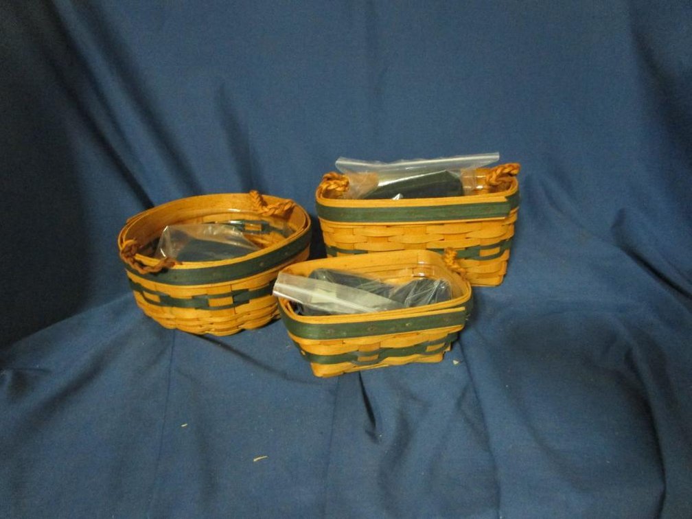 (3) Longaberger Renewal Baskets