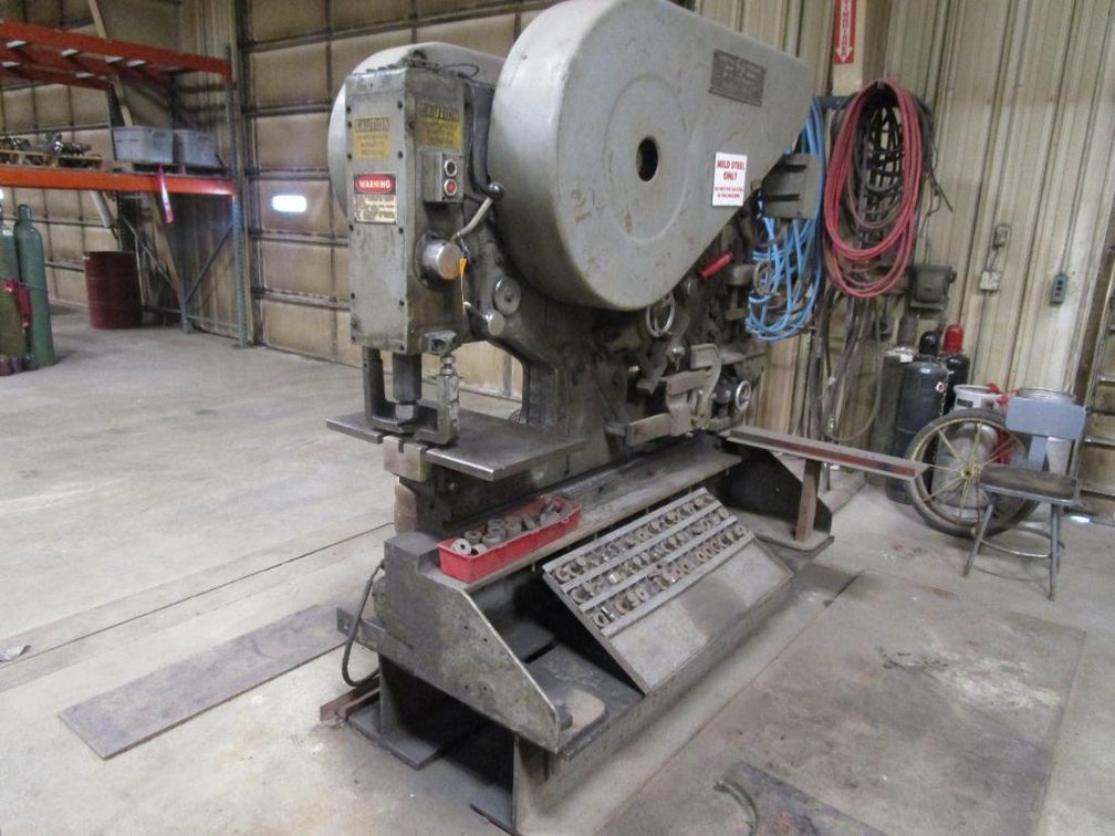 Mubea Universal Iron Worker, Size KBL 1 1/2, SN 135/18453/18