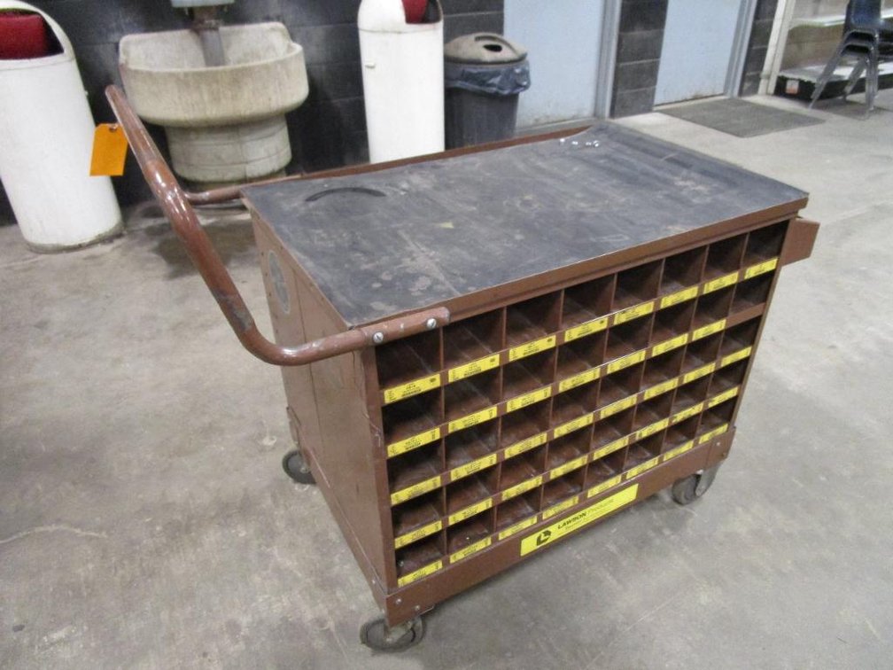 Lawson Organizer Unit with Storage Unit on Casters