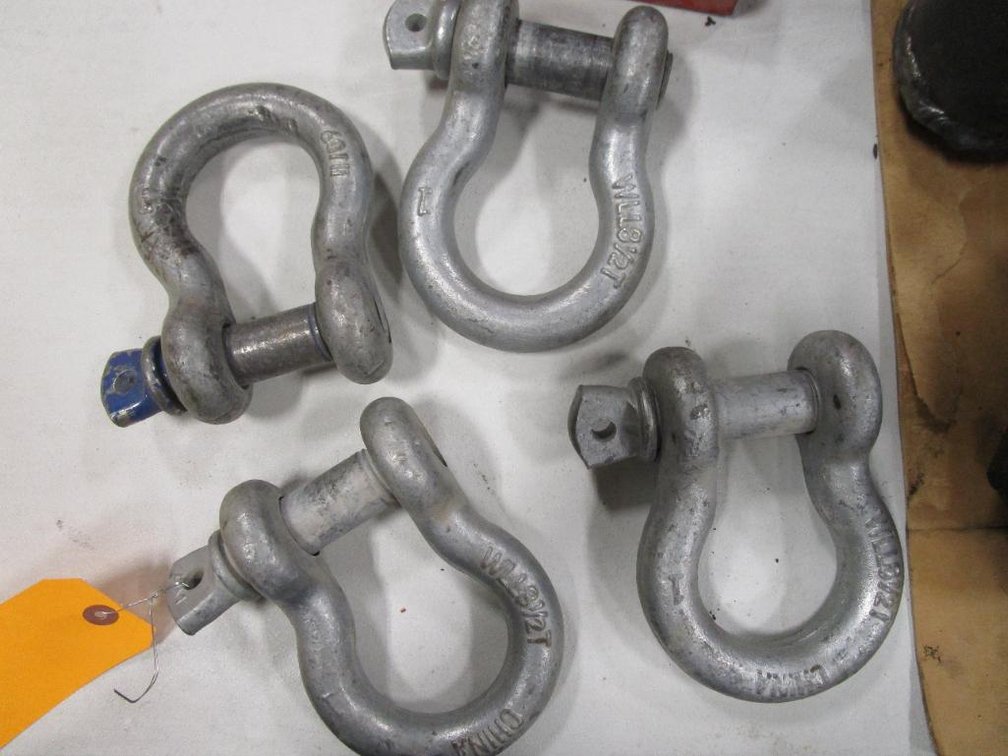 (4) "U" Shape Clevices, 2"