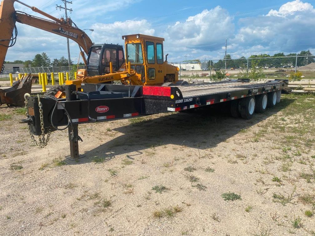 2019 DorseyTA 25 Triaxle Deck Over Trailer - VIN 7KYTA2536MPD20196