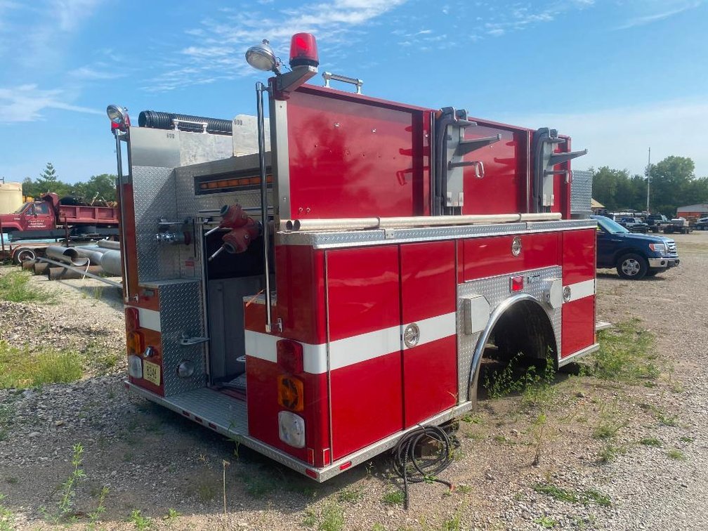 Marion Fire Truck Box, Body only NO PUMP