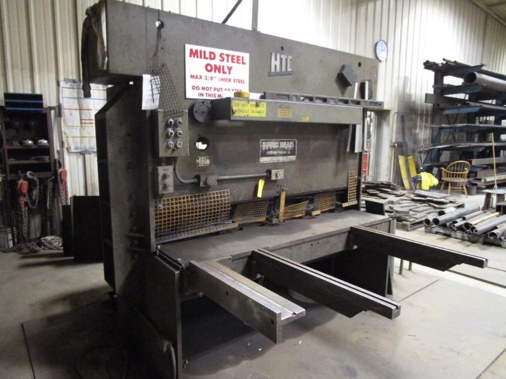 H.T.C. Shear Machine, Cap. 3/8, SN A271380