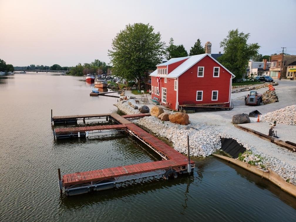 Waterfront Commercial 2-Story Building - Two Rivers, WI
