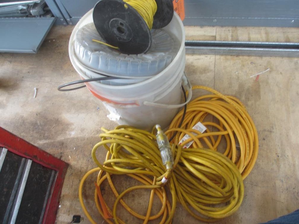 (2) Extension Cords and Misc. Wire (V23)