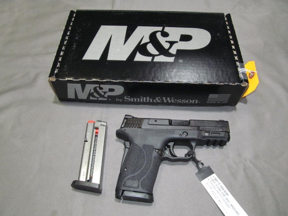 Smith and Wesson M and P9 Shield EZ 9 mm Luger Pistol - SN RJV0336
