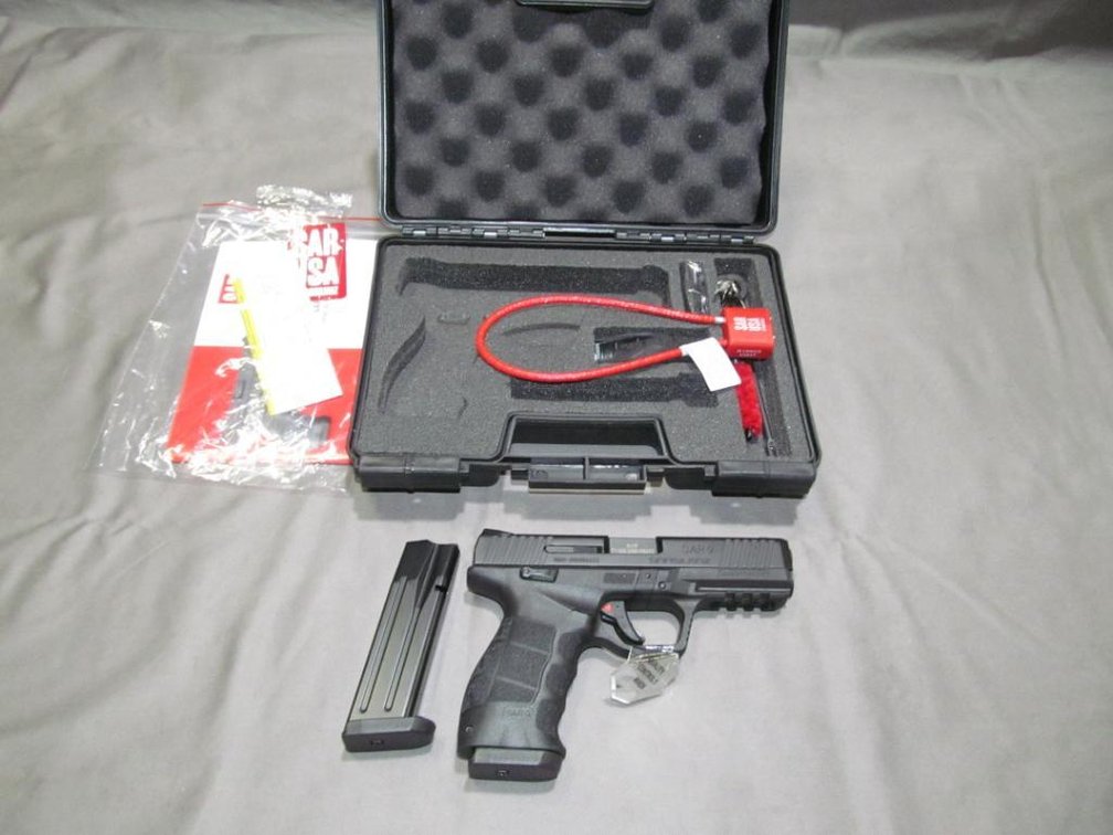 SAR USA Model SAR9 9mm Pistol - SN T1102-20BV06453