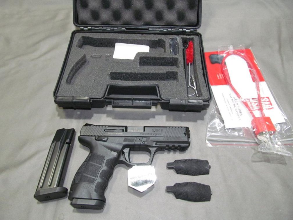 SAR USA Model SAR9 9mm Pistol - SN T1102-21BV59830