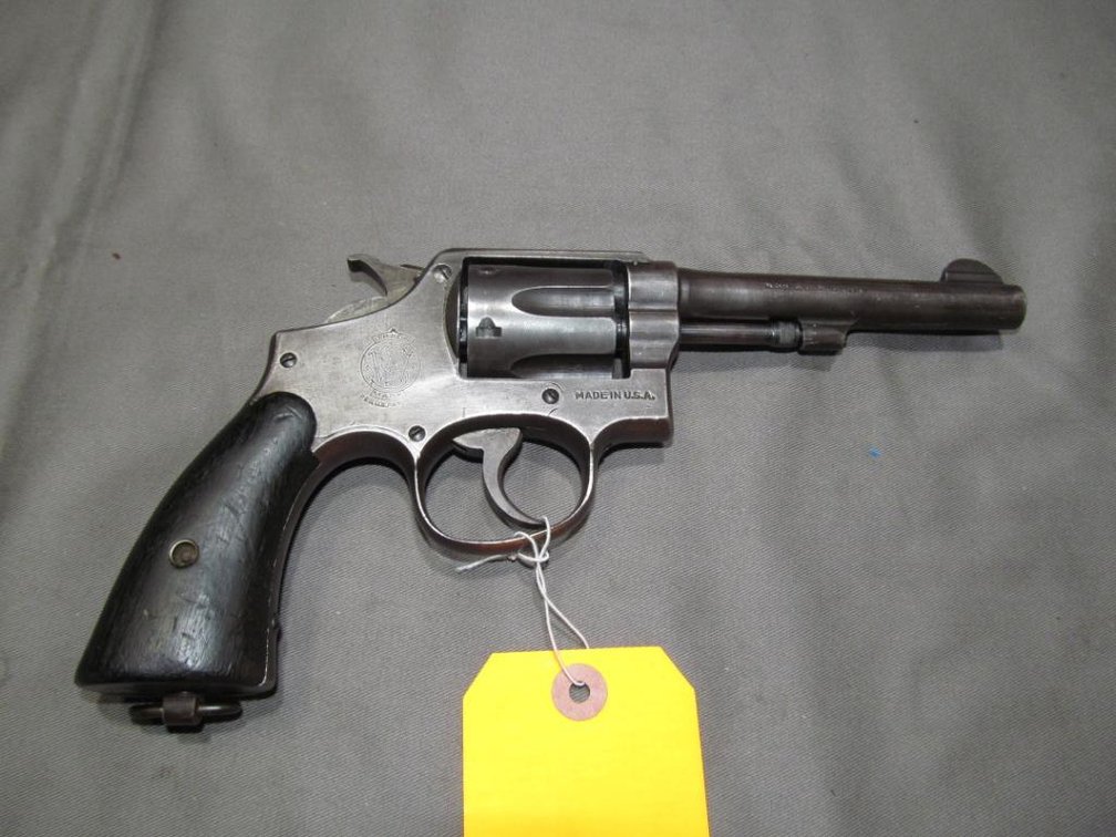 Smith and Wesson Model Victory 38 SPL Revolver - SN W101432