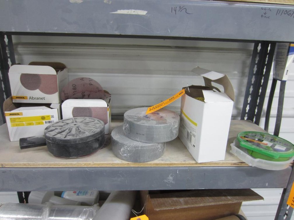 Bristle Brush, Duct Tape and Sanding Wheels (S)