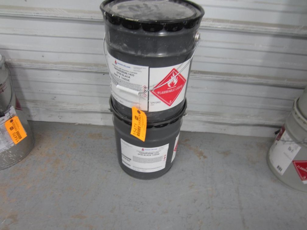(2) 5-Gallon Pails of Sherwin-Williams SP99 Black Paint (S)