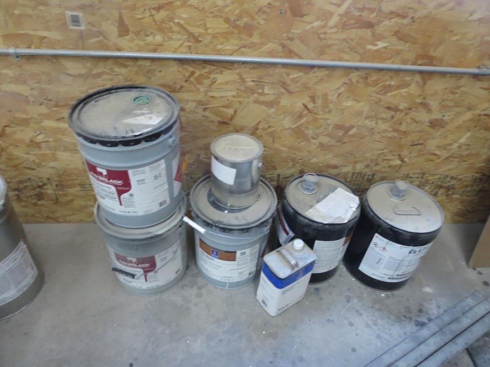 (5) 5-Gallon Pails of Stain and Polyurethane (O)