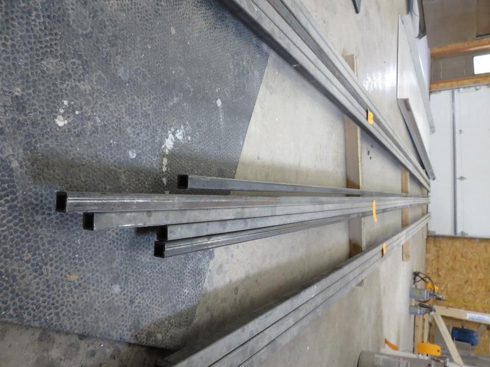 (5) Square Steel Pipes (O)