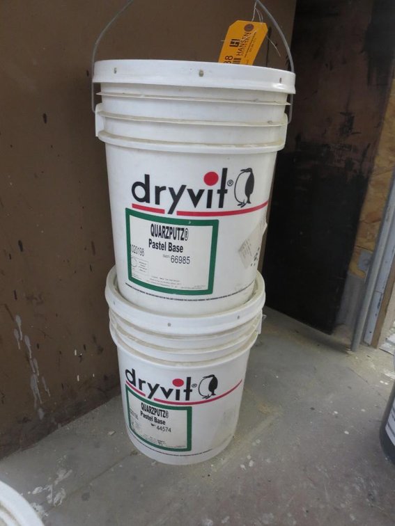 (2) 5-Gallon Pails of Dryvit Pastel Base (O)