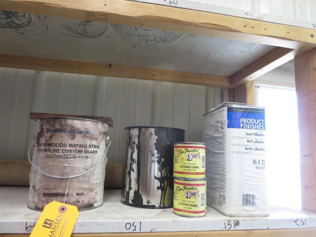 (6) Cans of Sherwin-Williams Painting Products (O)