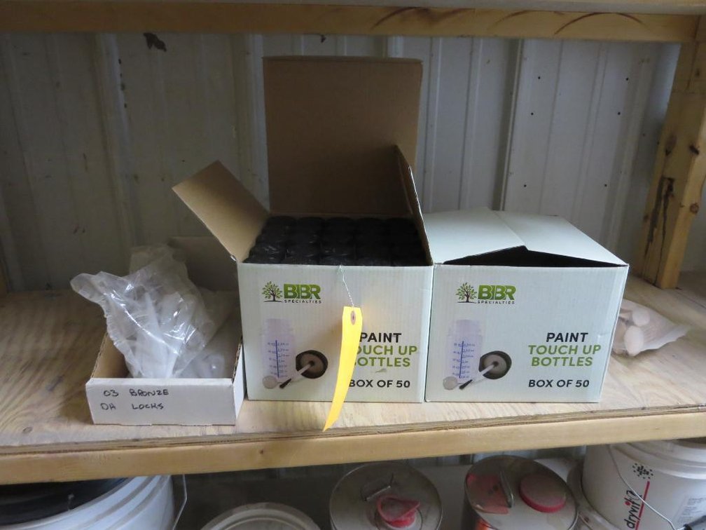 (2) Boxes of Touch Up Paint Bottles and Nozzles (O)
