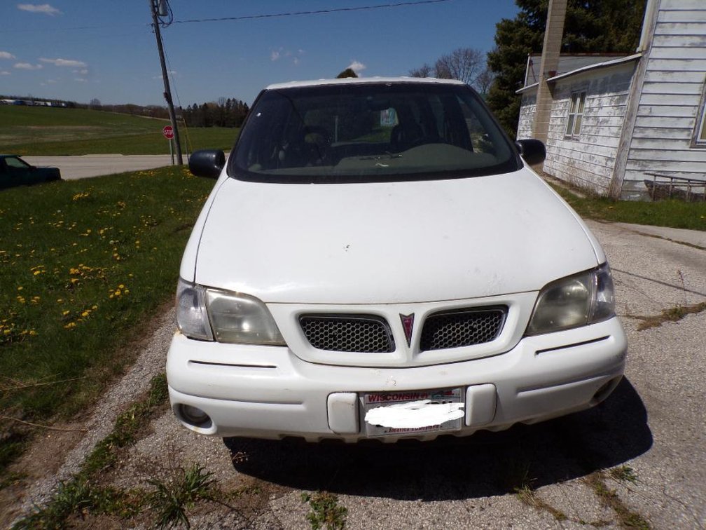 1999 Pontiac Montana Mini Van 3.4L V6 Engine Automatic 118,269 Miles Runs! Needs Exhaust