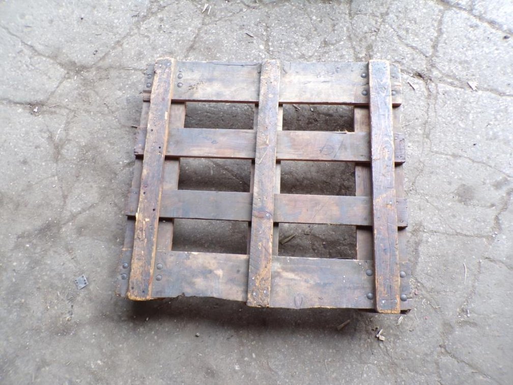 Wooden Dolly 32-1/4 X 29-1/4 X 6in. Outer Dimensions (OS)