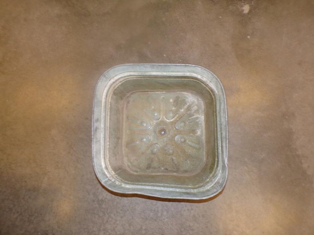 Wash Tub 20-5/8 X 20-1/4 X 11-1/2in. Outer Dimensions 20 X 19-1/2 X 10-7/8in. Inner Dimensions (OS)
