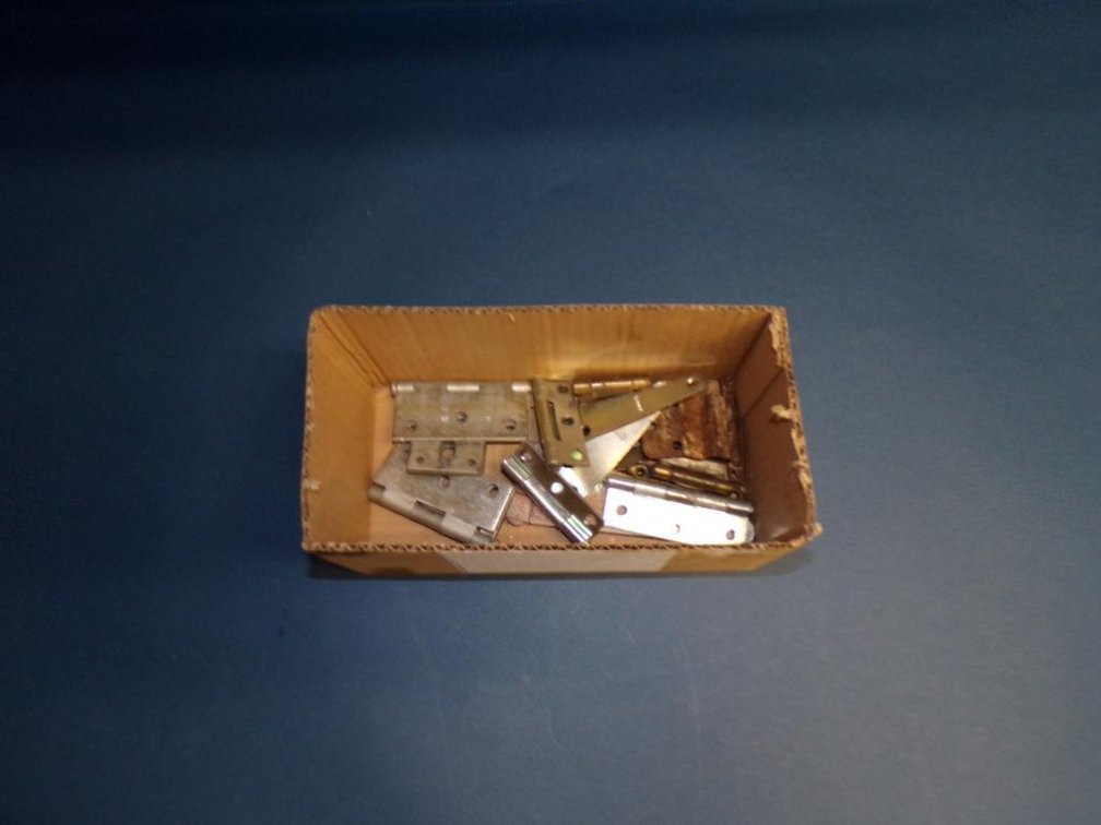 Miscellaneous Lot of Various Types & Sizes of Hinges