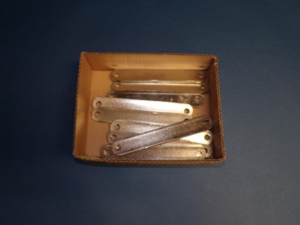 (9) 6-7/16in. Long X 1in. Wide Brackets 21/64in. Holes (C1)