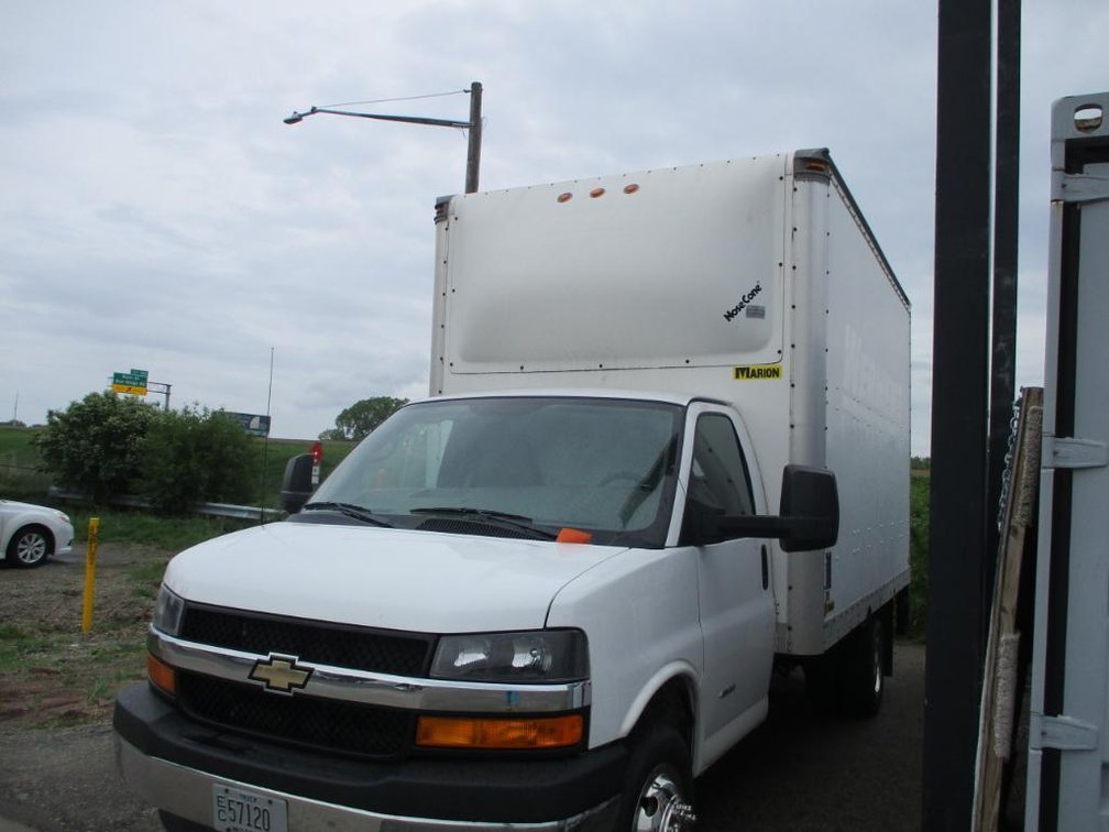 2011 Chevy Express 4500 Cube Van - VIN 1GBCG5CG2B1159227